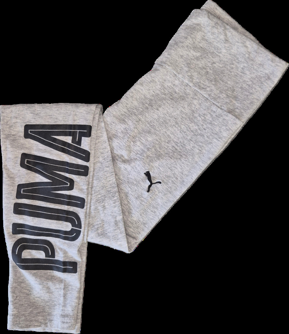 Puma Women's ESS Logo Leggings in Light Gray Heather